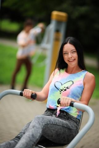 Menedżer sportu | Studia I stopnia w Chorzowie | Uniwersytet WSB Merito Chorzów: ćwicząca studentka