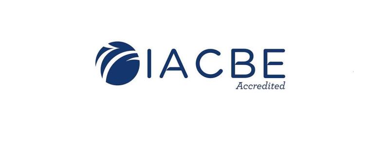 Przyznanie akredytacji | Uniwersytet WSB Merito Chorzów: logo partnera IACBE