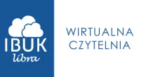 Library | WSB Merito Gdańsk University: Logotyp IBUK Libra z ikoną chmurek