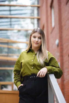 Who we are | WSB Merito Opole University: Aneta Borosz - studentka na kierunku media i komunikacja w biznesie Uniwersytet WSB Merito Opole