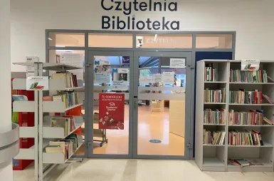Search results | WSB Merito Toruń University: wejście do czytelni i biblioteki Uniwersytetu WSB Merito w Toruniu