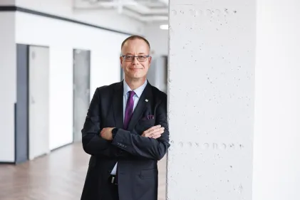 University authorities | WSB Merito Wrocław University: Johannes Platje