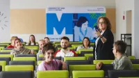 Bankowość i doradztwo finansowe | Studia II stopnia w Gdańsku | Uniwersytet WSB Merito w Gdańsku: Studenci podczas zajęć na auli 