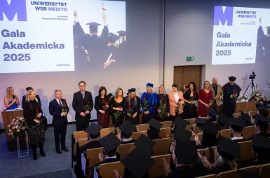 Uroczystość wręczenia dyplomów absolwentom 2025 za nami! | Aktualności | Uniwersytet WSB Merito w Gdańsku: Zdjęcie