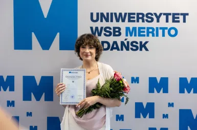 Uroczyste zakończenie studiów podyplomowych 2025/2026 za nami! | Aktualności | Uniwersytet WSB Merito w Gdańsku: Zdjęcie