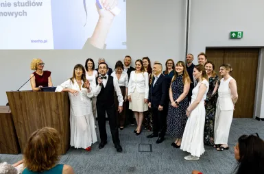 Uroczyste zakończenie studiów podyplomowych 2025/2026 za nami! | Aktualności | Uniwersytet WSB Merito w Gdańsku: zdj
