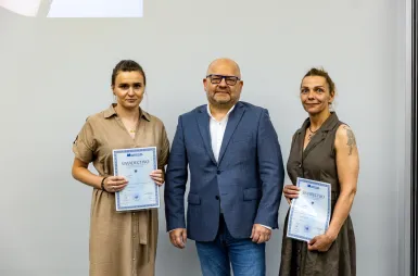 Uroczyste zakończenie studiów podyplomowych 2025/2026 za nami! | Aktualności | Uniwersytet WSB Merito w Gdańsku: Zdjęcie