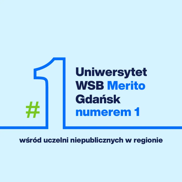 Jesteśmy numerem 1 wśród uczelni niepublicznych w regionie! | Aktualności | Uniwersytet WSB Merito w Gdańsku: wyniki MNiSW 2025
