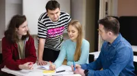 Zarządzanie | Uniwersytet WSB Merito Łódź: Studenci uczą się na Uniwersytecie WSB Merito w Łodzi