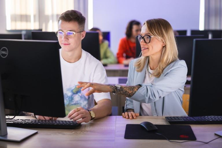 Transport, spedycja i obsługa celna | Studia II stopnia w Łodzi | Uniwersytet WSB Merito Łódź: sala