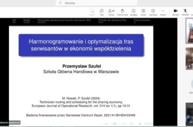 Wirtualne Seminarium z Badań Operacyjnych | Uniwersytet WSB Merito w Poznaniu: wsbo