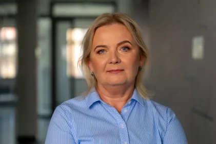 Władze uniwersytetu | Uniwersytet WSB Merito Szczecin: Zdjęcie przedstawiające Edytę Niemiec
