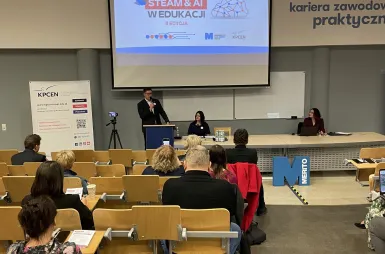 II edycja konferencji „STEAM i AI w edukacji” już za nami! [GALERIA ZDJĘĆ] | Aktualności | Uniwersytet WSB Merito w Toruniu: II konferencja Steam i AI w edukacji