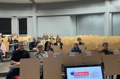 II edycja konferencji „STEAM i AI w edukacji” już za nami! [GALERIA ZDJĘĆ] | Aktualności | Uniwersytet WSB Merito w Toruniu: II konferencja Steam i AI w edukacji