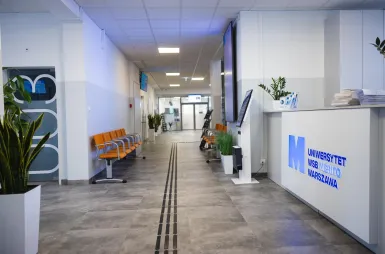 Nasze kampusy | Uniwersytet WSB Merito Warszawa: Wnętrze Uniwersytetu WSB Merito w Warszawie