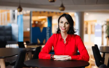 Władze uniwersytetu | Uniwersytet WSB Merito Warszawa: dr Magdalena Kalbarczyk