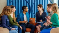 Psychologia | Studia jednolite magisterskie we Wrocławiu | Uniwersytet WSB Merito we Wrocławiu: Wrocław - psychologia - studenci uczestniczący w zajęciach z psychologii