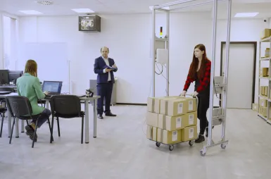 Laboratoria i pracownie | Uniwersytet WSB Merito we Wrocławiu: laboratorium transportowe rfid