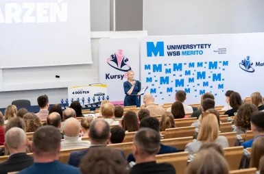 Marzenia, odwaga i wielkie plany – gala finałowa II edycji Stypendium Marzeń | Aktualności | Uniwersytet WSB Merito we Wrocławiu: Gala Stypendium Marzeń - przemówienie organizatora.