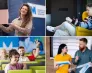 Prezentacja podróżnicza „Rowerem po Ameryce Południowej” | Aktualności | Uniwersytet WSB Merito we Wrocławiu: Cztery zdjęcia, an których są studenci
